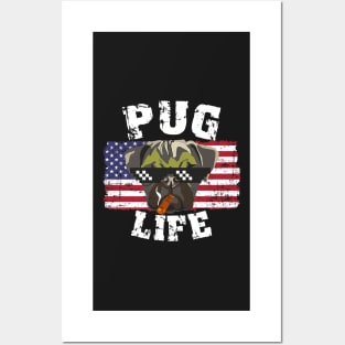 Pug life Posters and Art